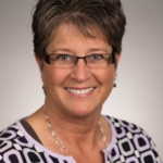 Connie Sturgeon speaks at spring graduation